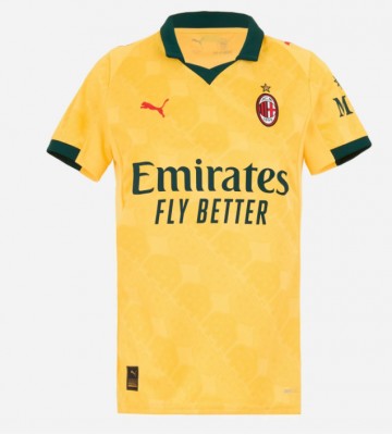 AC Milan Pervis Estupinan #2 Tredjetrøje Dame 2025-26 Kortærmet